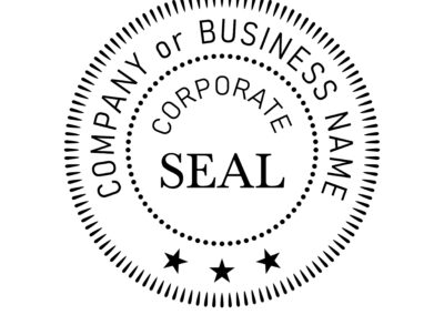 The corporate seal and stamp in Switzerland